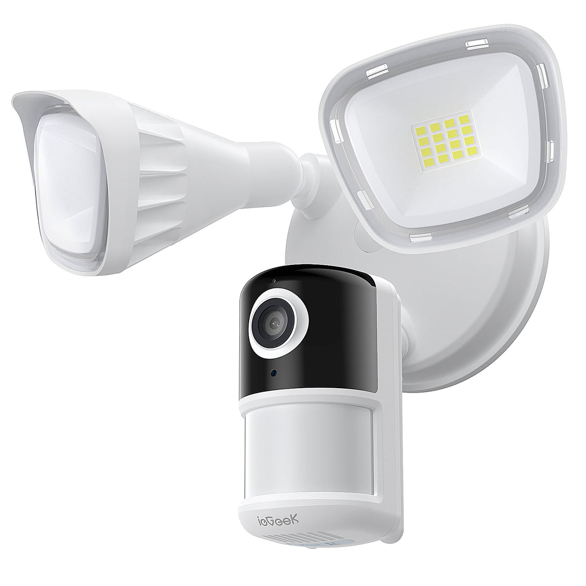 IeGeek ZY E1 2K Floodlight Camera With 2600 Lumens 110dB Siren iegeek-zy-e1-2k-floodlight-camera-with-2600-lumens-110db-siren