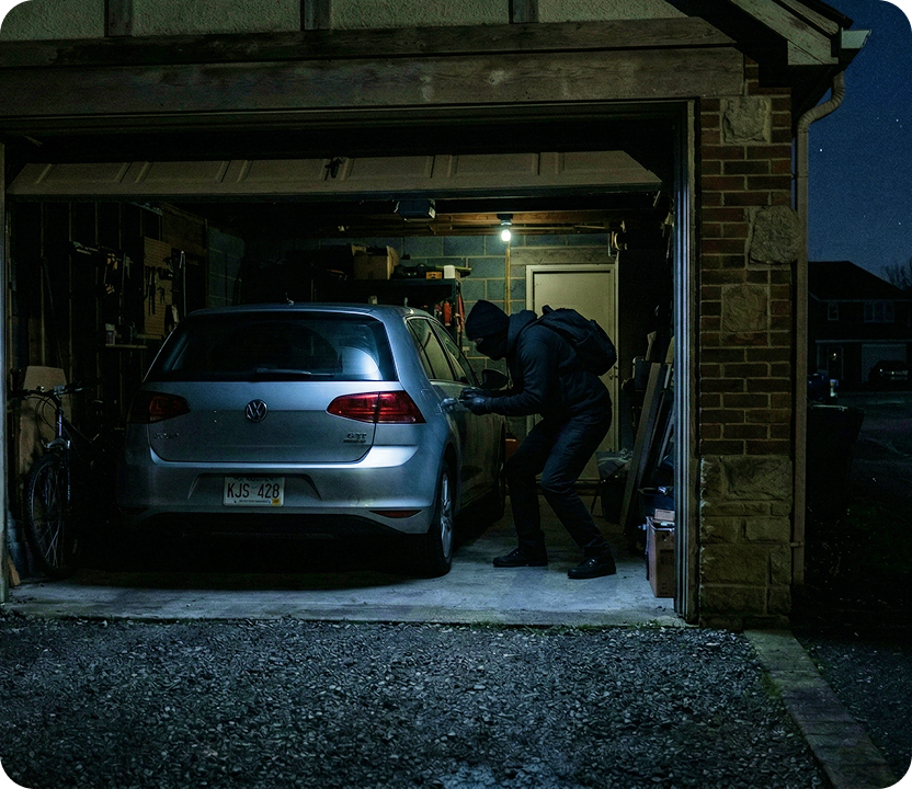 Someone’s around home