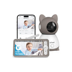 1 Cam+1 Screen(Grey Cat Ear)