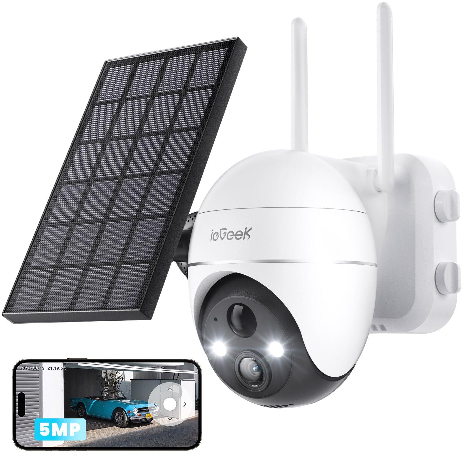 Battery Powered Wireless Security Cameras IeGeek ZS-GX2S Battery