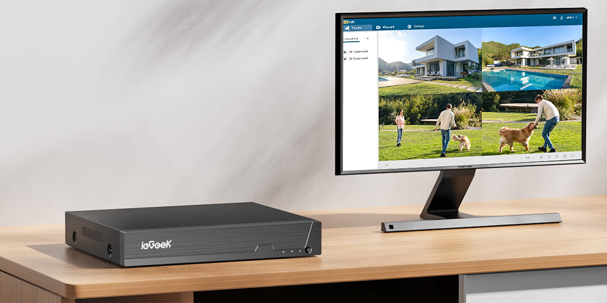 How To Connect a NVR to the & Setup them for Remote Viewing