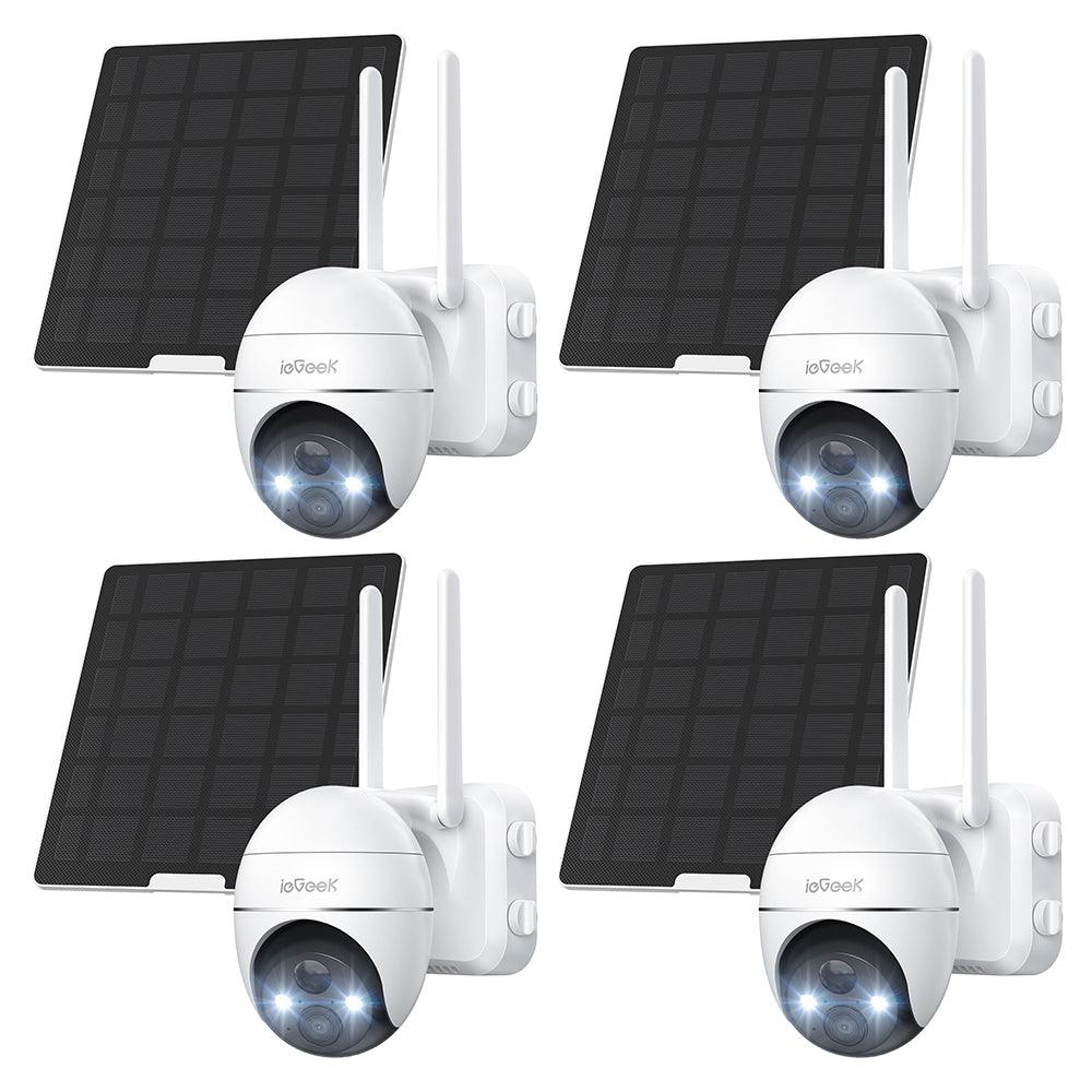 Solar Panel Mobile Security Cameras For Construction Sites IeGeek