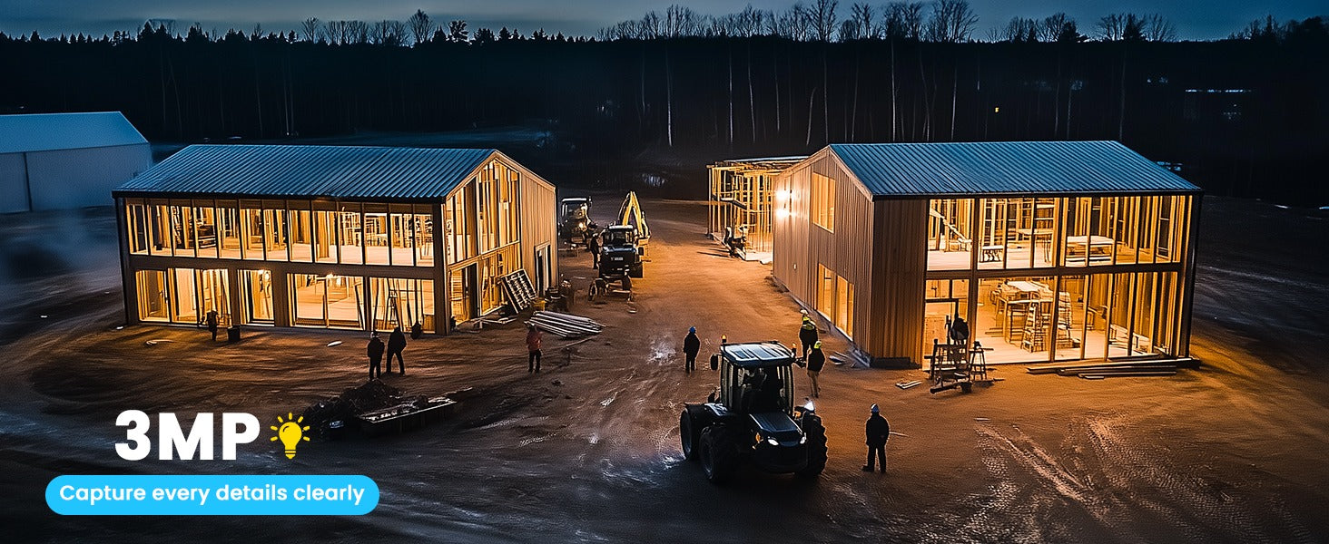 2K 3MP FHD Color Night Vision