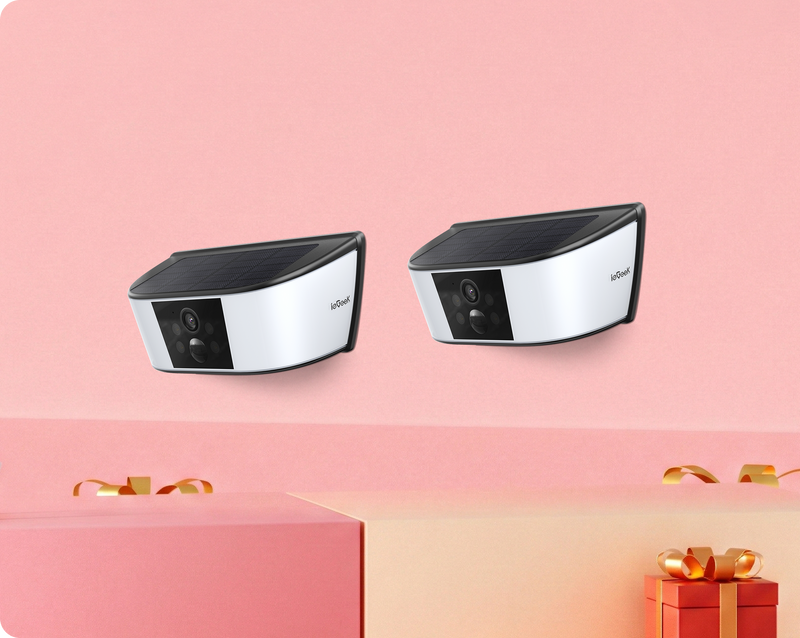 ieGeek Solar Wall Light Camera S4