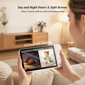 Baby Video Monitor Secure Dual-band Wifi Connection – ieGeek