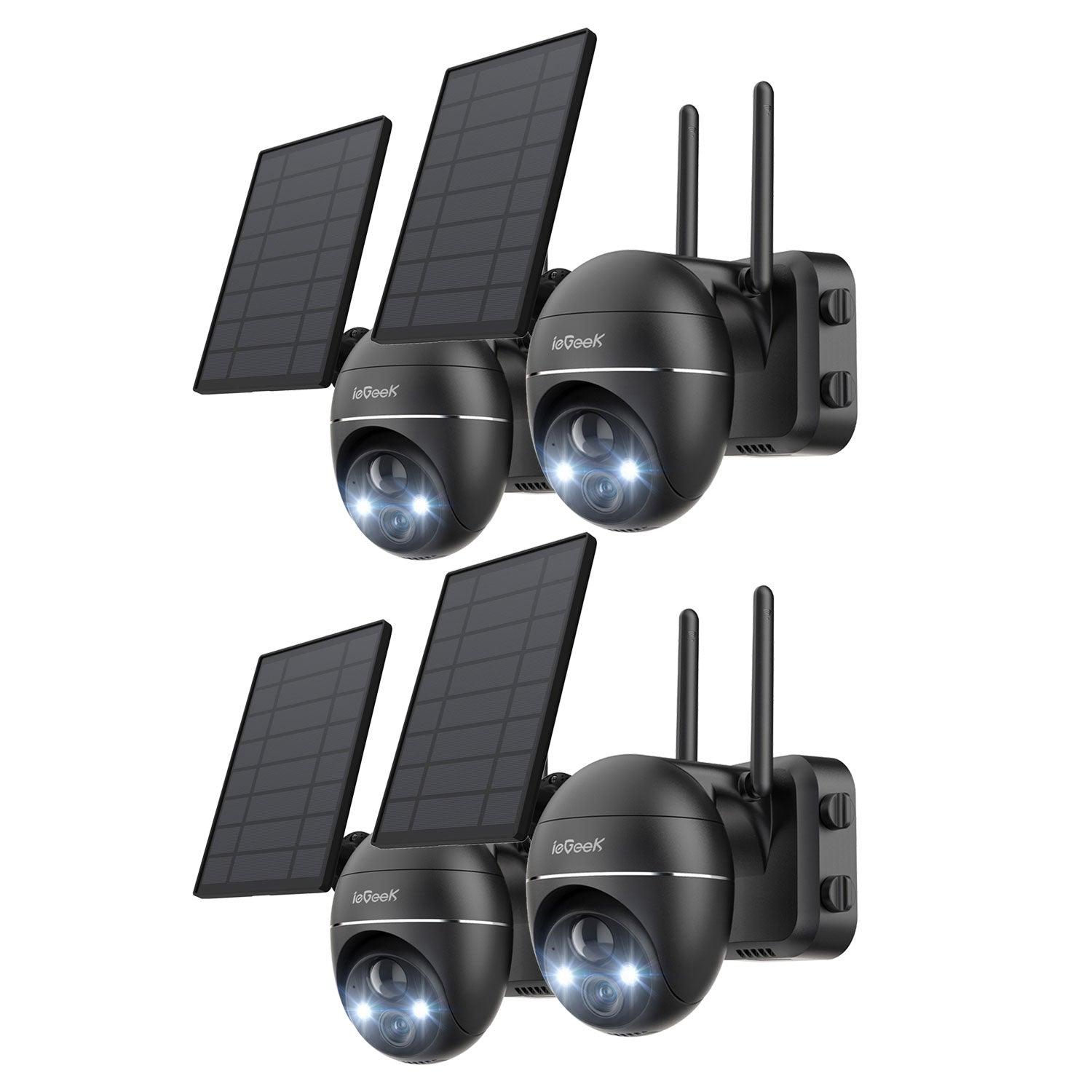 ZS-GX1S (With Panel) - 2K Solar Security Camera with