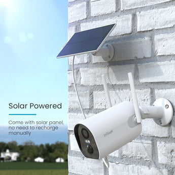 ZS-GX2S Solar Security Camera 2K, Wire-Free, No Charging – ieGeek