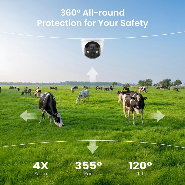ZY-G3 4G LTE Cellular Security Camera | No WiFi, Solar Ready – ieGeek