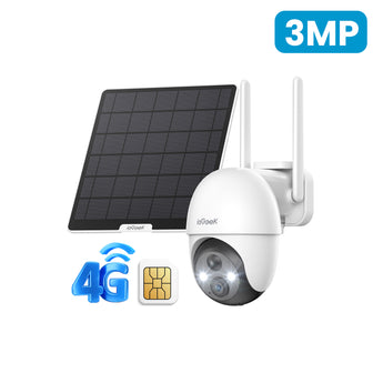 ZY-G3 4G LTE Cellular Security Camera No WiFi, Solar Ready – ieGeek