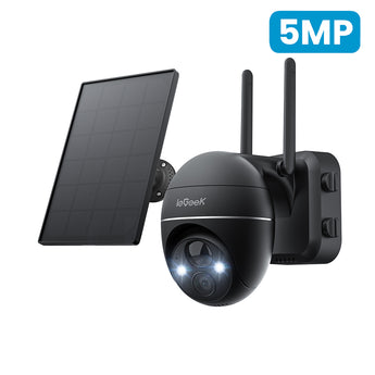ZS-GX4S 5MP Solar Security Camera Ultra HD, No Charging – ieGeek