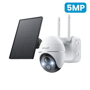 ZS-GX4S 5MP Solar Security Camera Ultra HD, No Charging – ieGeek